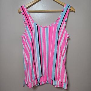 Vibrant Striped Tank Top